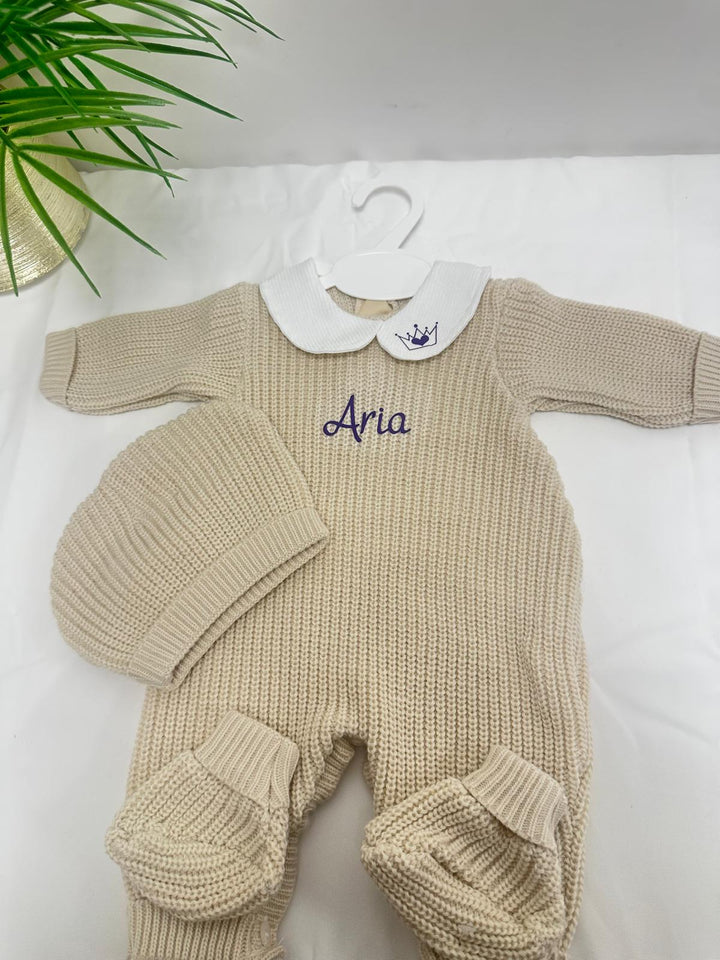 PYJAMA EN MAILLE BLANC